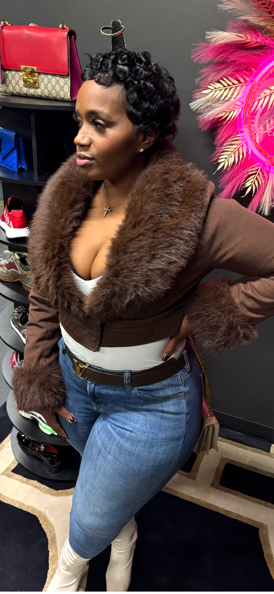 Brown Fur Jacket