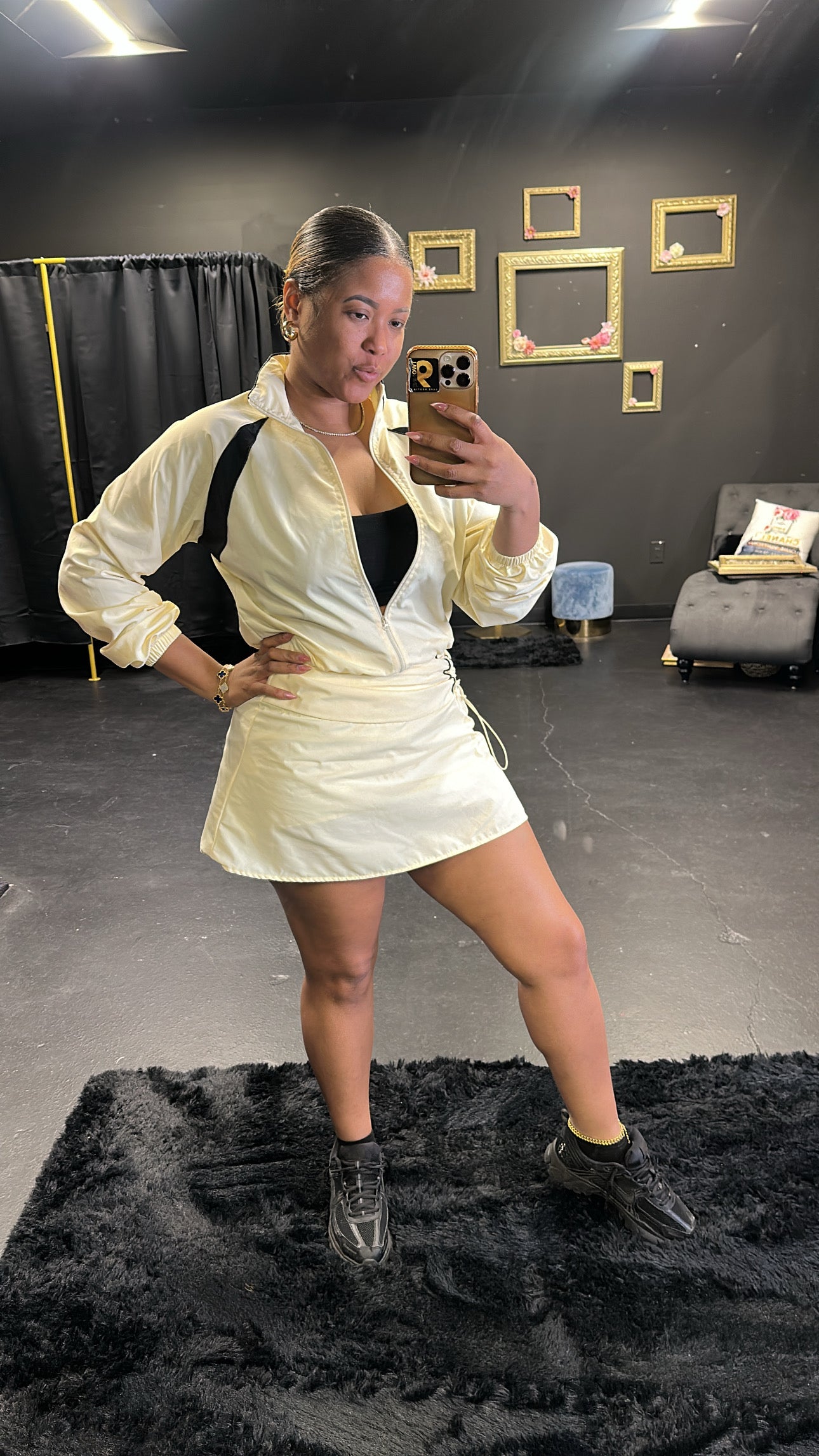 Track Skirt Set