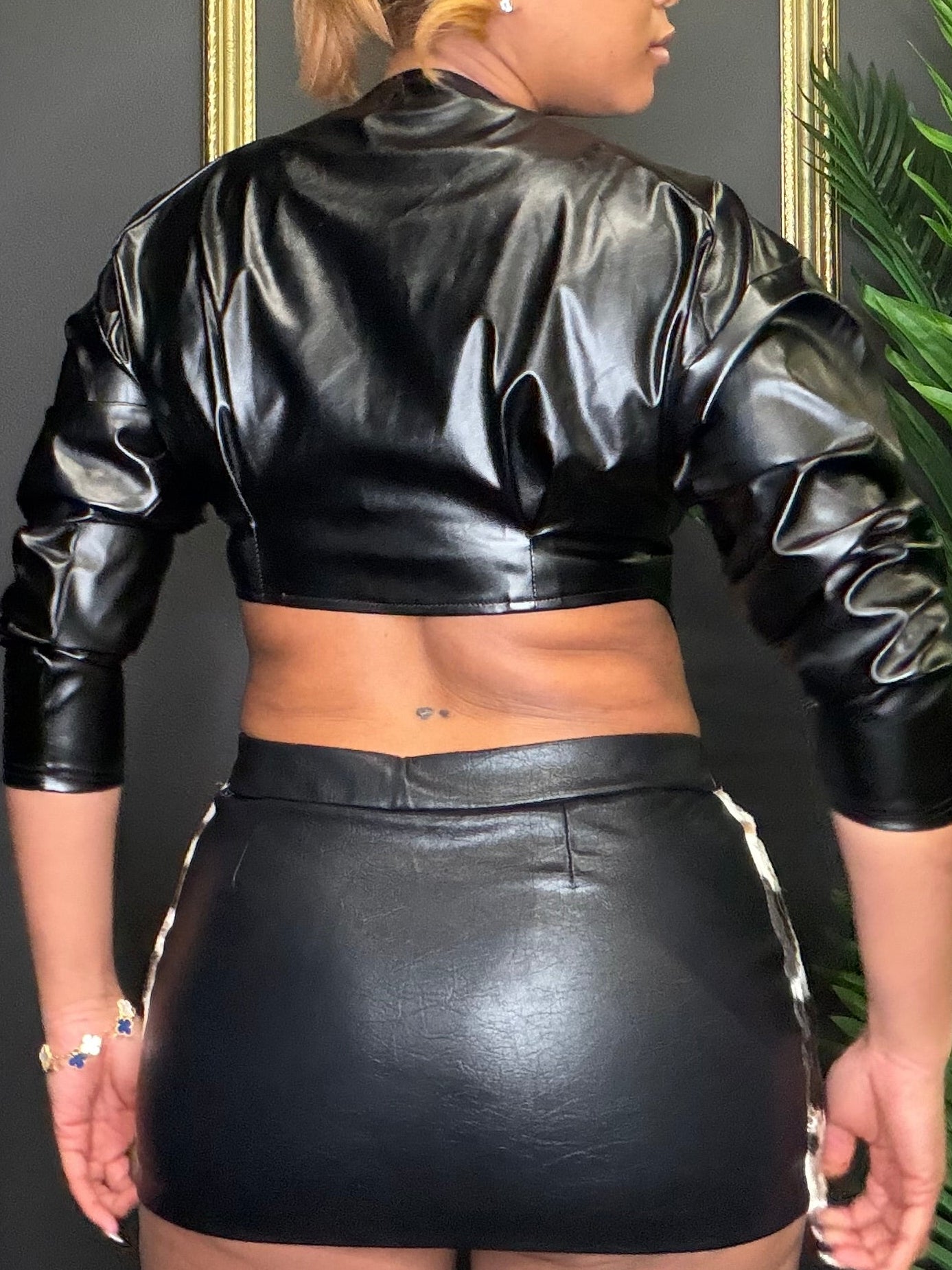 Black Asymmetric Jacket