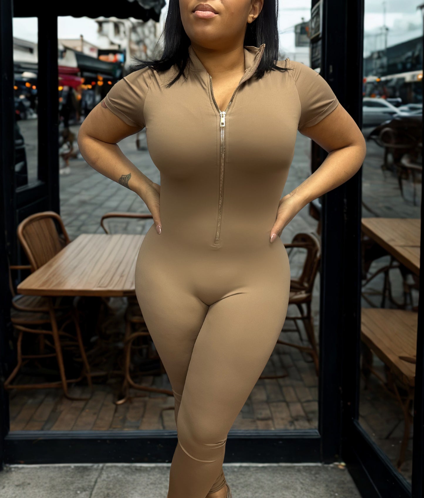 Taupe Jumpsuit