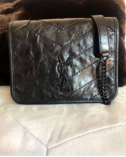 YSL Saint Laurent crossbody black