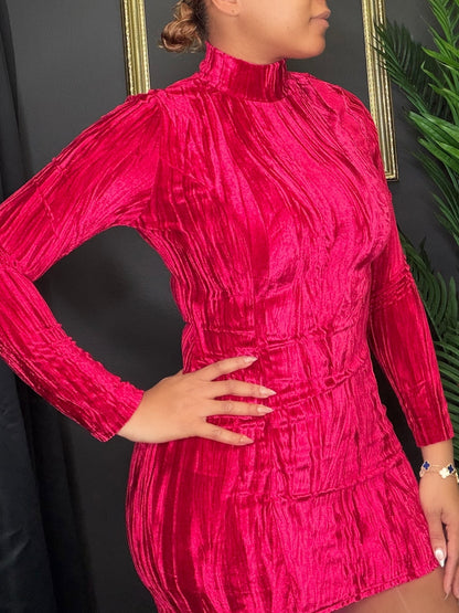 Velour Dress