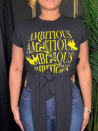 Ambitious Wrap Tee
