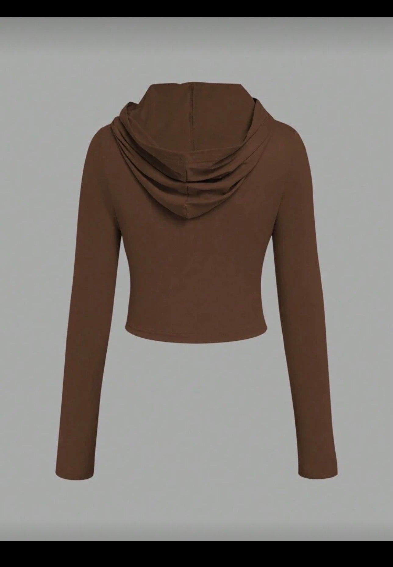 Tan Hooded Top