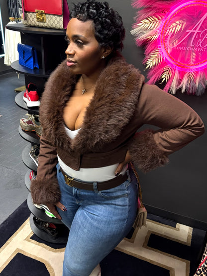 Brown Fur Jacket