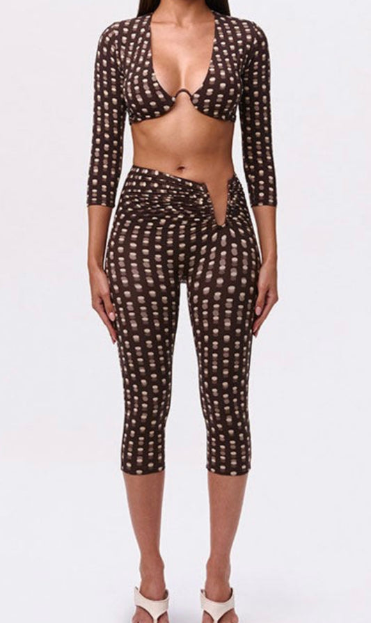 Brown Pattern Set