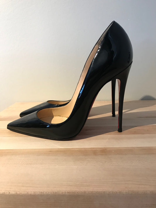 Christian Louboutin So Kate Patent Black 37.5