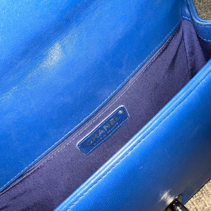 Chanel Boy Bag blue