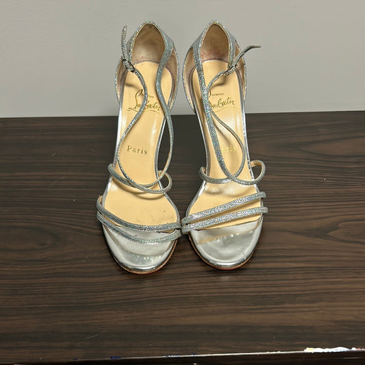 Christian Louboutin Silver 37.5