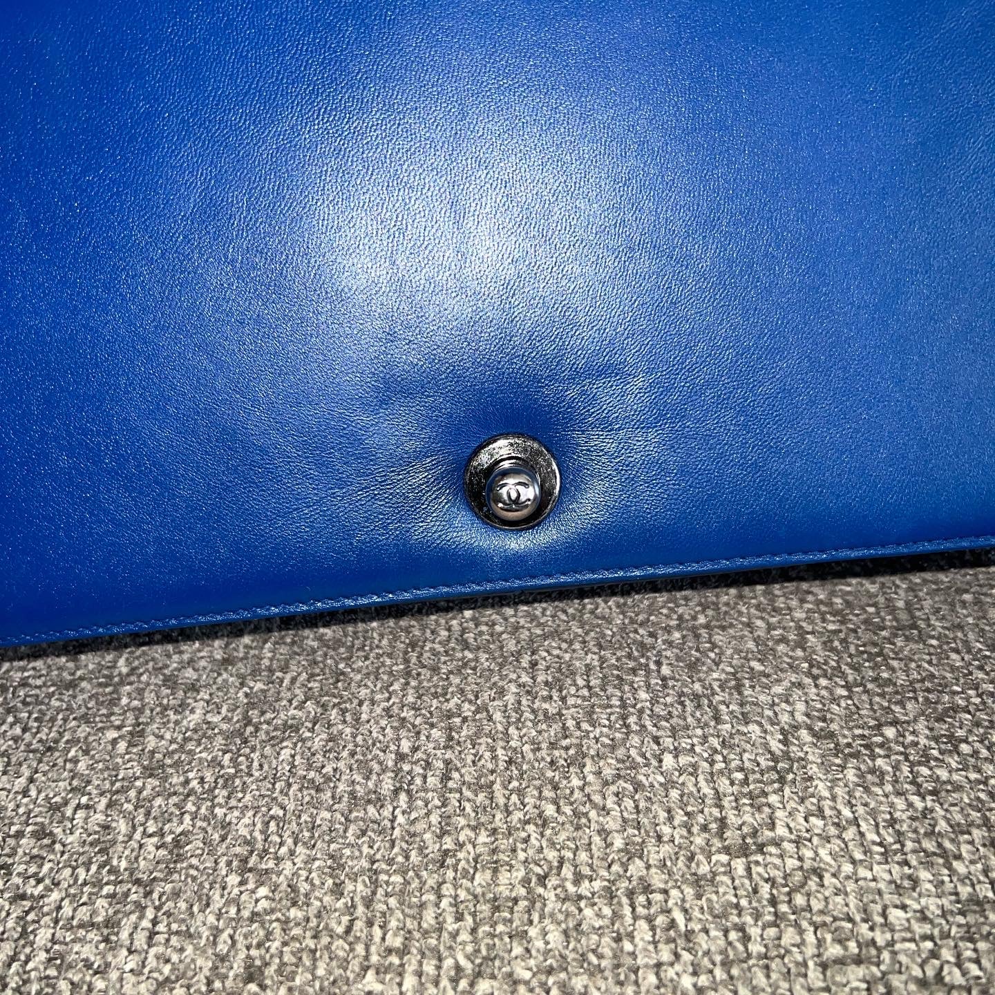 Chanel Boy Bag blue