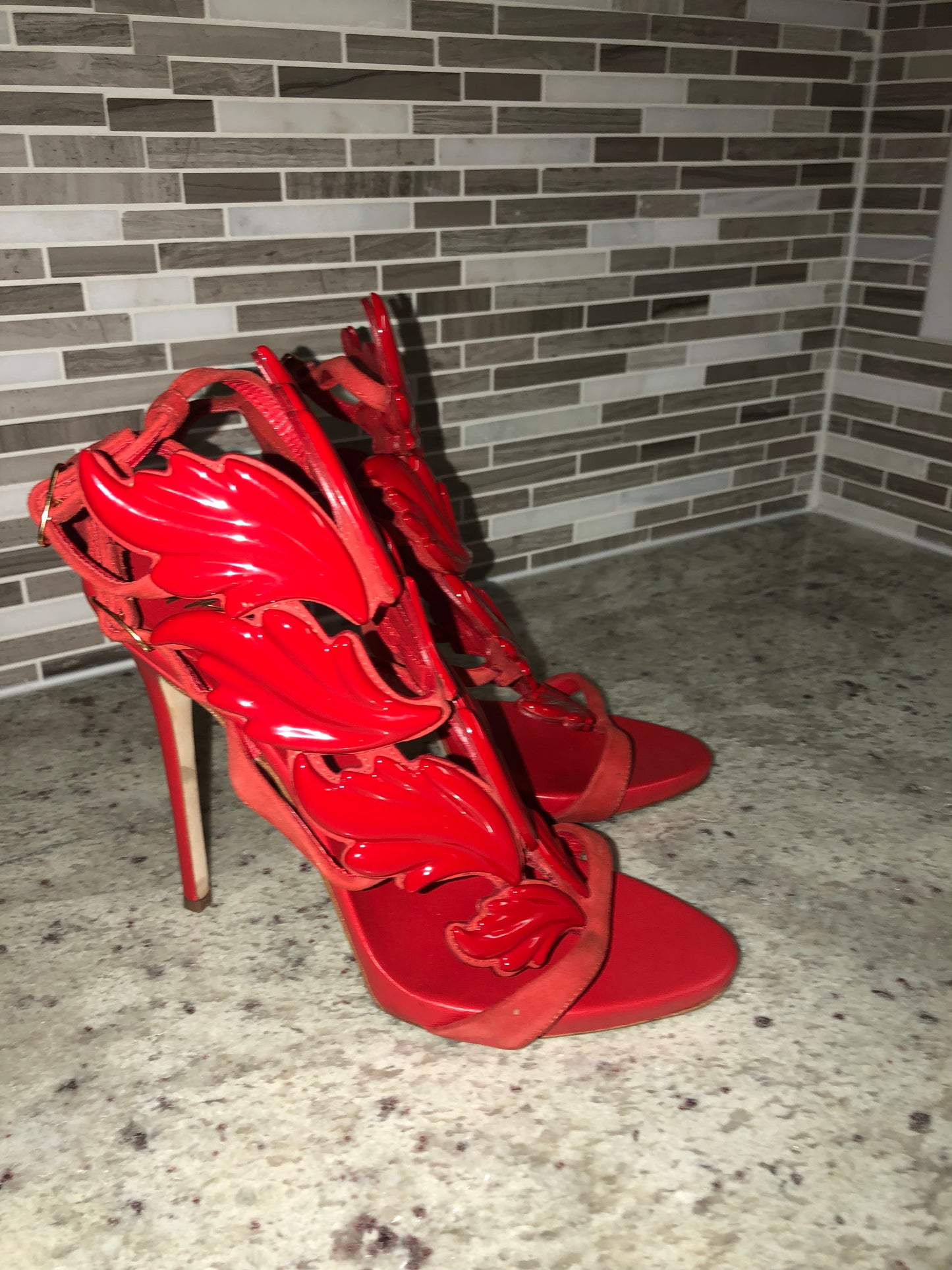Giuseppe Zanotti Coline Wings Sandal 39.5